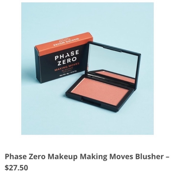 Phase Zero Other - Phase zero makeup making moves blusher